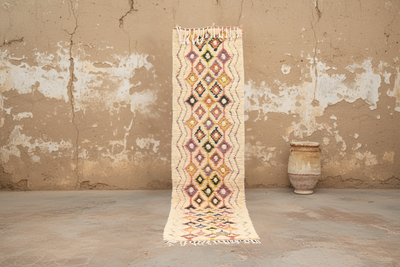 Handmade Azilal Rug, 305 x 70 cm, RO-207