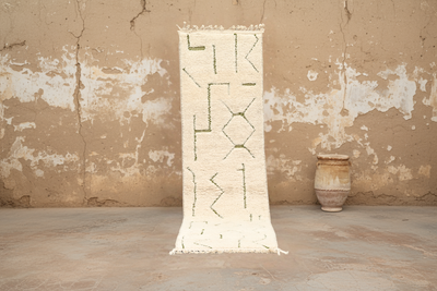 Beni Ouarain Rug, 300 x 80 cm, RO-211