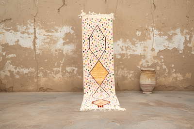 Handmade Azilal Rug, 300 x 70 cm, RO-214