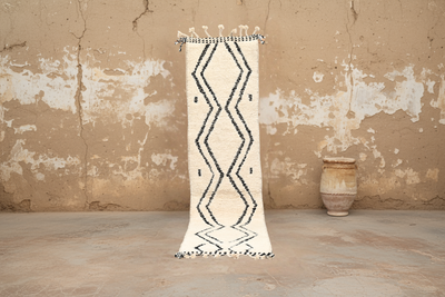 Beni Ouarain Rug, 300 x 70 cm, RO-216