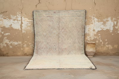 Tapis Beni M’Guild vintage des années 1970, 300 x 230 cm, V-120