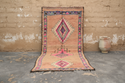 Vintage 1970s Handwoven Boujaad Rug, 355 x 200 cm, V-124