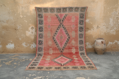 Vintage 1970s Boujaad Rug, 330 x 185 cm, V-138