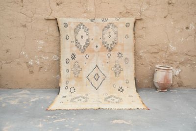Vintage 1960s Handwoven Boujaad Rug, 295 x 185 cm, V-145