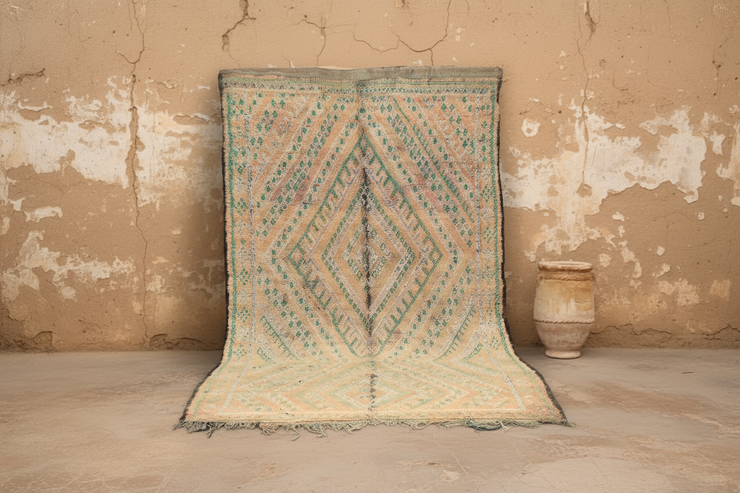 Vintage 1970s Beni M’Guild Rug, 295 x 185 cm, V-128