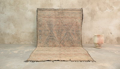 Tappeto Beni M’Guild vintage anni 1970, 365 x 210 cm, V-208