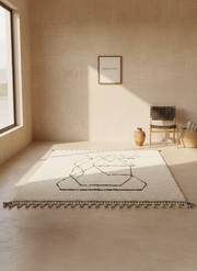 TAPETE Beni Ouarain GRANDE, 310 x 200 cm, GO-752