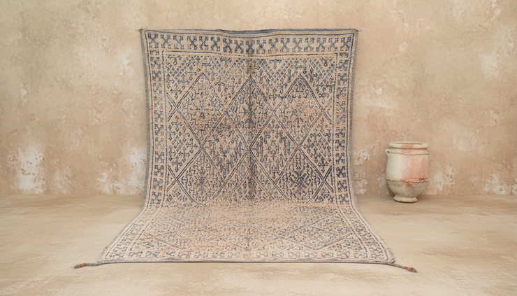 Vintage 1970s Beni M’Guild Rug, 385 x 210 cm, V-201