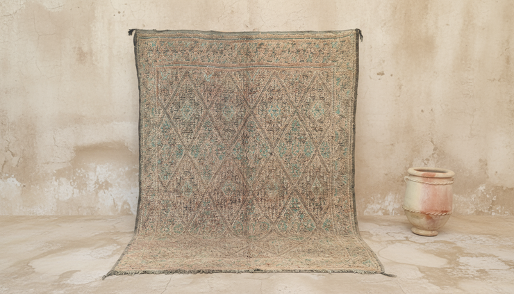 Vintage 1970s Beni M’Guild Rug, 280 x 210 cm, V-209