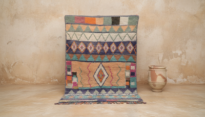 Håndlavet Azilal Tæppe, 260 x 165 cm, AZO-690