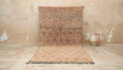 Vintage 1970s Boujaad Tapijt, 360 x 200 cm, V-212