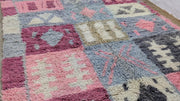 Handmade Azilal rug, 220 x 155 cm || 7.22 x 5.09 feet - KENZA & CO