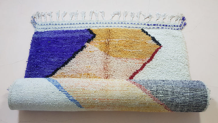 Handmade Azilal rug, 270 x 145 cm || 8.86 x 4.76 feet - KENZA & CO