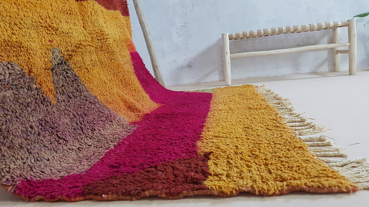 Handmade Azilal rug, 230 x 165 cm || 7.55 x 5.41 feet - KENZA & CO