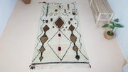 Handmade Azilal rug, 250 x 130 cm || 8.2 x 4.27 feet - KENZA & CO