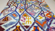 Handmade Azilal rug, 225 x 140 cm || 7.38 x 4.59 feet - KENZA & CO