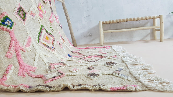 Handmade Azilal rug, 220 x 150 cm || 7.22 x 4.92 feet - KENZA & CO
