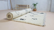 Handmade Azilal rug, 265 x 145 cm || 8.69 x 4.76 feet - KENZA & CO
