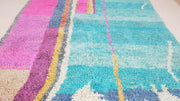 Handmade Azilal rug, 225 x 165 cm || 7.38 x 5.41 feet - KENZA & CO