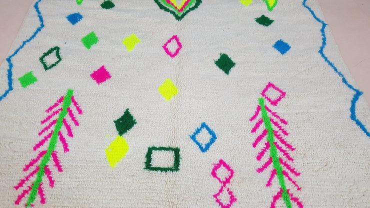 RESERVED FOR NEUSA || Handmade Azilal rug, 260 x 145 cm || 8.53 x 4.76 feet - KENZA & CO
