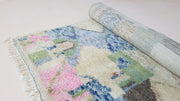 Handmade Azilal rug, 225 x 130 cm || 7.38 x 4.27 feet - KENZA & CO
