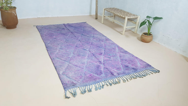 Beni Ouarain rug, 250 x 135 cm || 8.2 x 4.43 feet - KENZA & CO