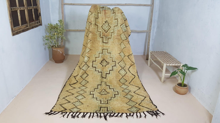 Vintage Boujaad rug, 295 x 165 cm || 9.68 x 5.41 feet - KENZA & CO