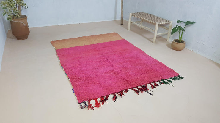 Vintage Boujaad rug, 205 x 145 cm || 6.73 x 4.76 feet - KENZA & CO