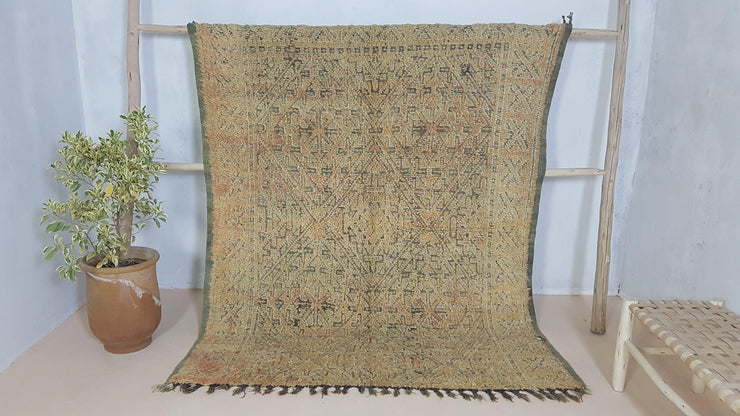 Vintage Boujaad rug, 220 x 180 cm || 7.22 x 5.91 feet - KENZA & CO