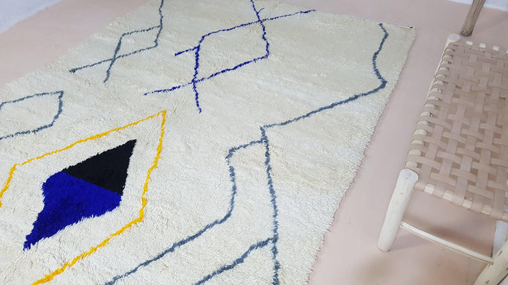Large Azilal rug, 320 x 205 cm || 10.5 x 6.73 feet - KENZA & CO