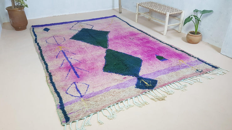Large Azilal rug, 300 x 205 cm || 9.84 x 6.73 feet - KENZA & CO