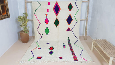 Large Azilal rug, 300 x 195 cm || 9.84 x 6.4 feet - KENZA & CO