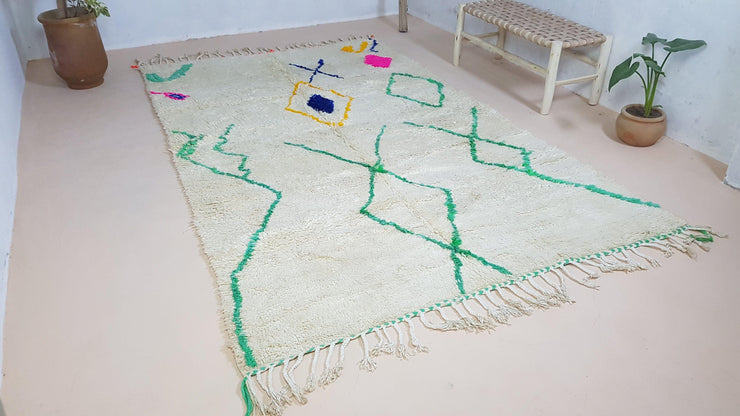 Large Azilal rug, 300 x 185 cm || 9.84 x 6.07 feet - KENZA & CO