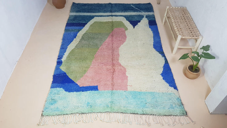 Large Azilal rug, 310 x 195 cm || 10.17 x 6.4 feet - KENZA & CO