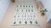 Large Azilal rug, 320 x 175 cm || 10.5 x 5.74 feet - KENZA & CO