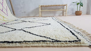 Large Beni Ouarain rug, 295 x 195 cm || 9.68 x 6.4 feet - KENZA & CO