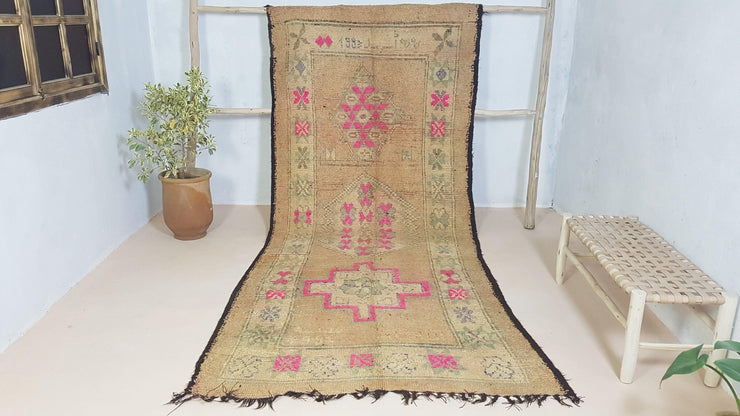Vintage Boujaad rug, 355 x 155 cm || 11.65 x 5.09 feet - KENZA & CO