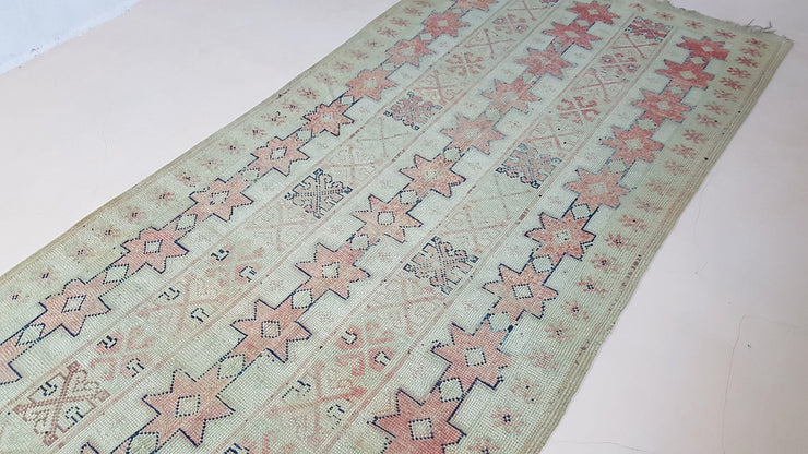 Vintage Boujaad rug, 335 x 140 cm || 10.99 x 4.59 feet - KENZA & CO