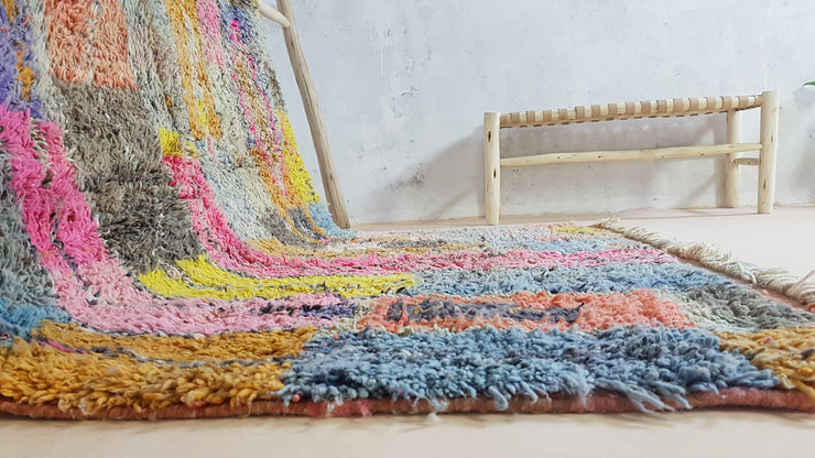 Handmade Azilal rug, 255 x 160 cm || 8.37 x 5.25 feet - KENZA & CO