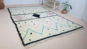 Large Azilal rug, 295 x 190 cm || 9.68 x 6.23 feet - KENZA & CO