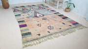 Large Azilal rug, 295 x 185 cm || 9.68 x 6.07 feet - KENZA & CO