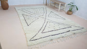 Large Beni Ouarain rug, 305 x 180 cm || 10.01 x 5.91 feet - KENZA & CO