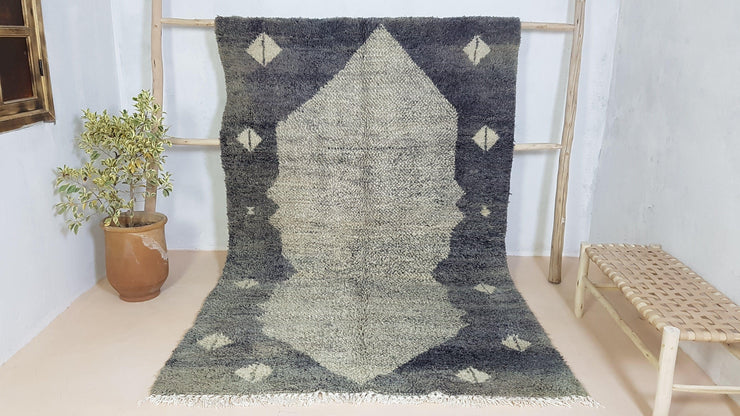 Large Beni Ouarain rug, 275 x 185 cm || 9.02 x 6.07 feet - KENZA & CO