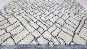 Large Beni Ouarain rug, 265 x 180 cm || 8.69 x 5.91 feet - KENZA & CO