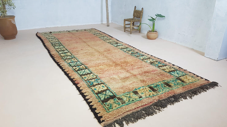 Vintage Boujaad rug, 335 x 145 cm || 10.99 x 4.76 feet - KENZA & CO