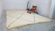 Large Beni Ouarain rug, 360 x 240 cm || 11.81 x 7.87 feet - KENZA & CO