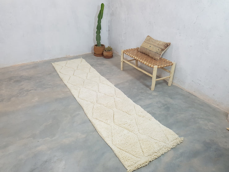 Beni Ouarain rug, 310 x 75 cm || 10.17 x 2.46 feet