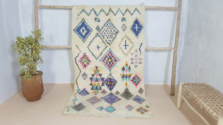 Handmade Azilal rug, 230 x 135 cm || 7.55 x 4.43 feet