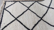 Large Beni Ouarain rug, 290 x 215 cm || 9.51 x 7.05 feet - KENZA & CO