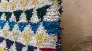 Handmade Berber Rug - 190 x 92 cm || 6.23 x 3.02 feet - KENZA & CO